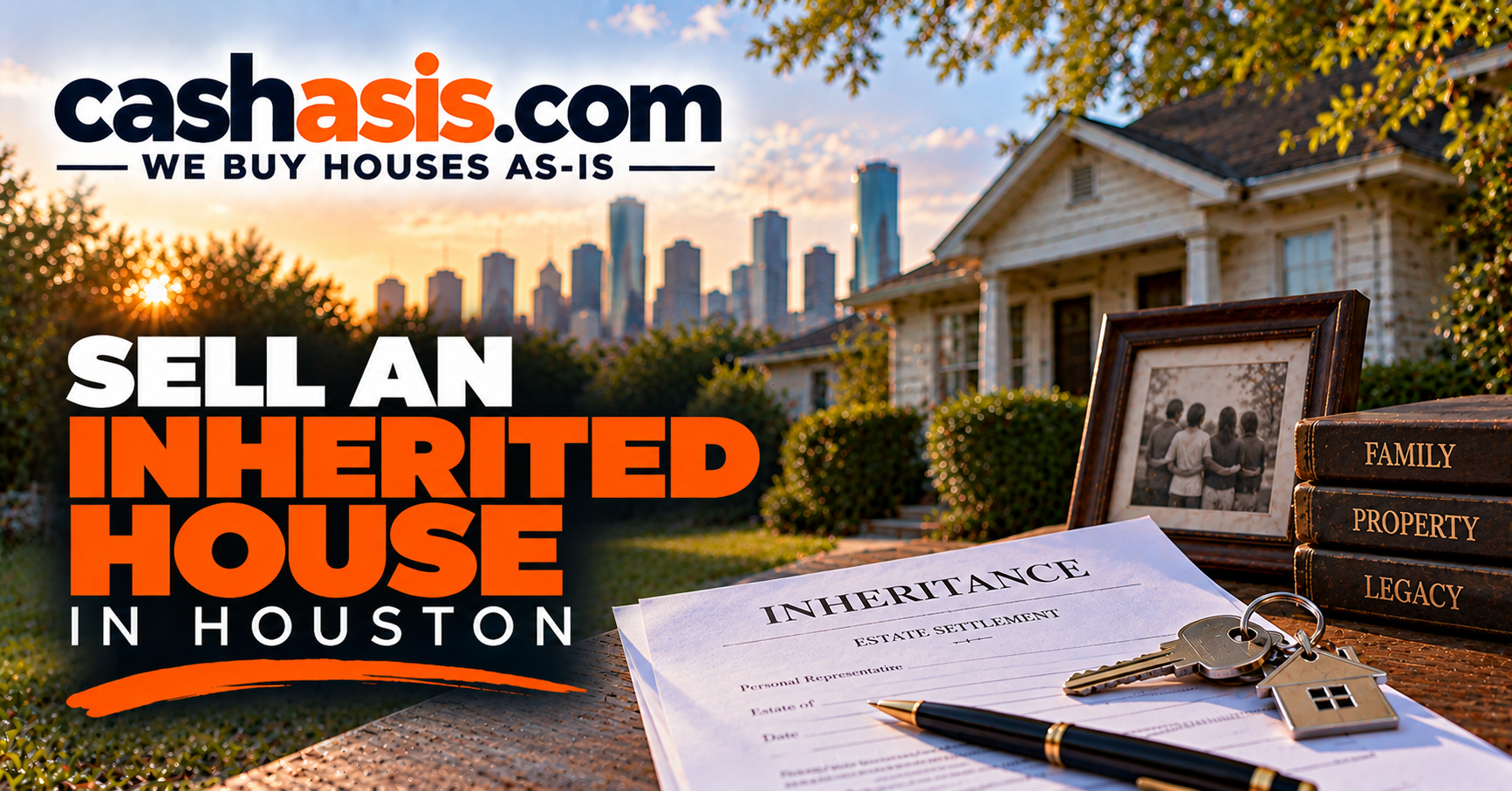 Sell an inherited house in Houston with CashAsIs